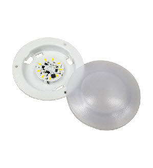 Light - 4.4" Round LED Glantanstic Recessed Interior w/Plastic Lens