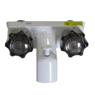 Faucet - Shower/Tub  Diverter - 4" - SMK ACRYHDLS - White - WWFAU2