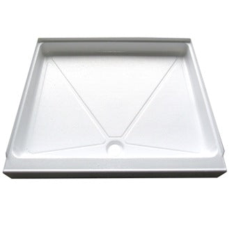 Shower - Pan - 30" x 36" - Center Drain - White - Min Qty/40