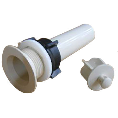 Fitting - Drain - Lav - 1 1/4" x 5" - 1 Pc CO Plug - Parchment