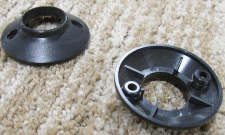 Fitting - Flange - Plastic - Black - 100/Bx