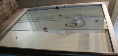 Shower - Door - 48 3/4" x 65 1/2" - Triple Sliding - Clear Glass - Platinum