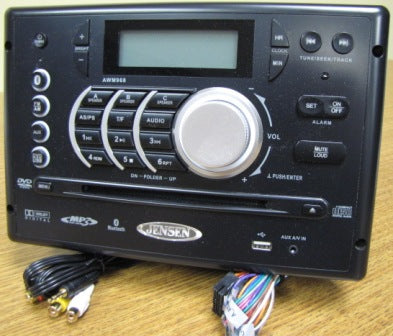 Radio - Wall Mount - AM/FM/CD/MP3/DVD/USB/BLUE TOOTH - AWM968