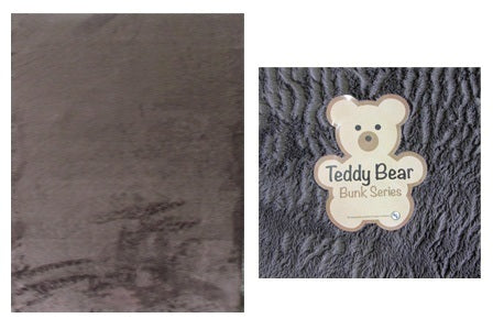 Mattress - Bunk - 3" x 38" x 74" - Std Core - 1S Smooth - Teddy Bear Chocolate