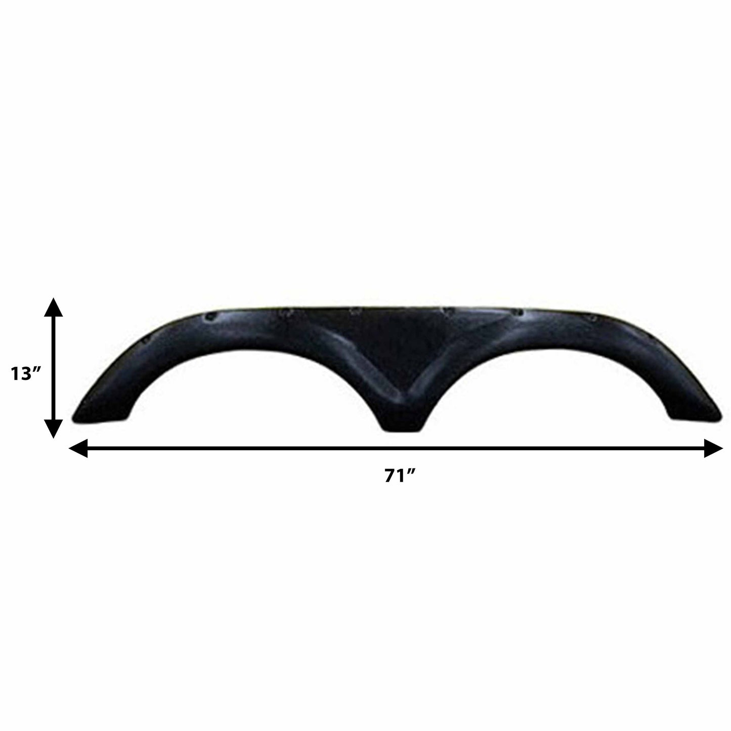 2020-2022 Avalanche Fender Skirt (Black)