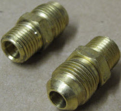 Fitting - LP - 45 Deg - MFL Connector - 3/8" Tube to 1/4" MPT