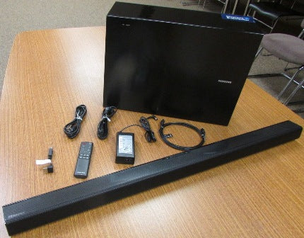 Radio - Soundbar - 40" - 300 W - w/Wireless Subwoofer - Samsung - HWJ450