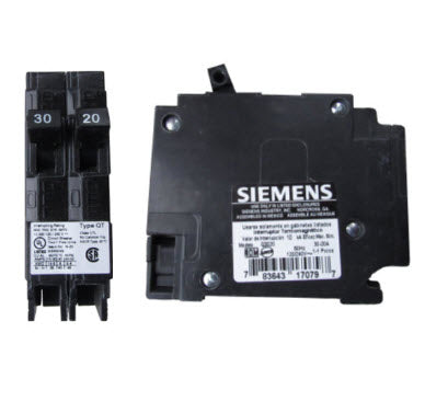 Breaker - 120V - 30A/20A - 1P - Siemen - Q3020