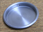 Door - Pull - Finger - 2 1/8" - Satin Nickel