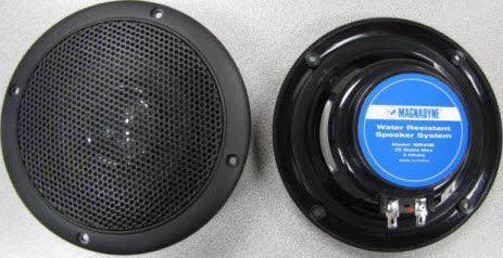 Radio - Speaker - Waterproof - 5" - Dual Cone - Black