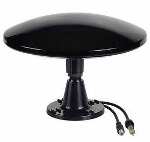 Antenna - TV - Omni Directional - AM/FM/TV - Black