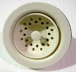 Sink - Basket - Strainer - 3 1/2" - Biscuit