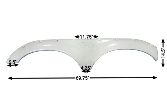 2005 - 2006 Keystone Montana New Fender Skirt (White)