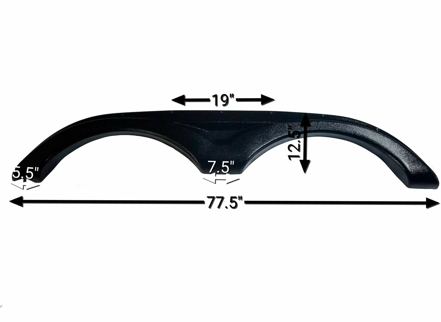 2011 - 2015 Dutchmen Infinity Fender Skirt (Black)