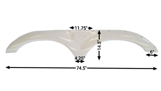 2006-2009 Keystone Montana New Fender Skirt (White)