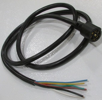 Cord - 7-Way - w/8' Cable - w/6" Pre-Stripped
