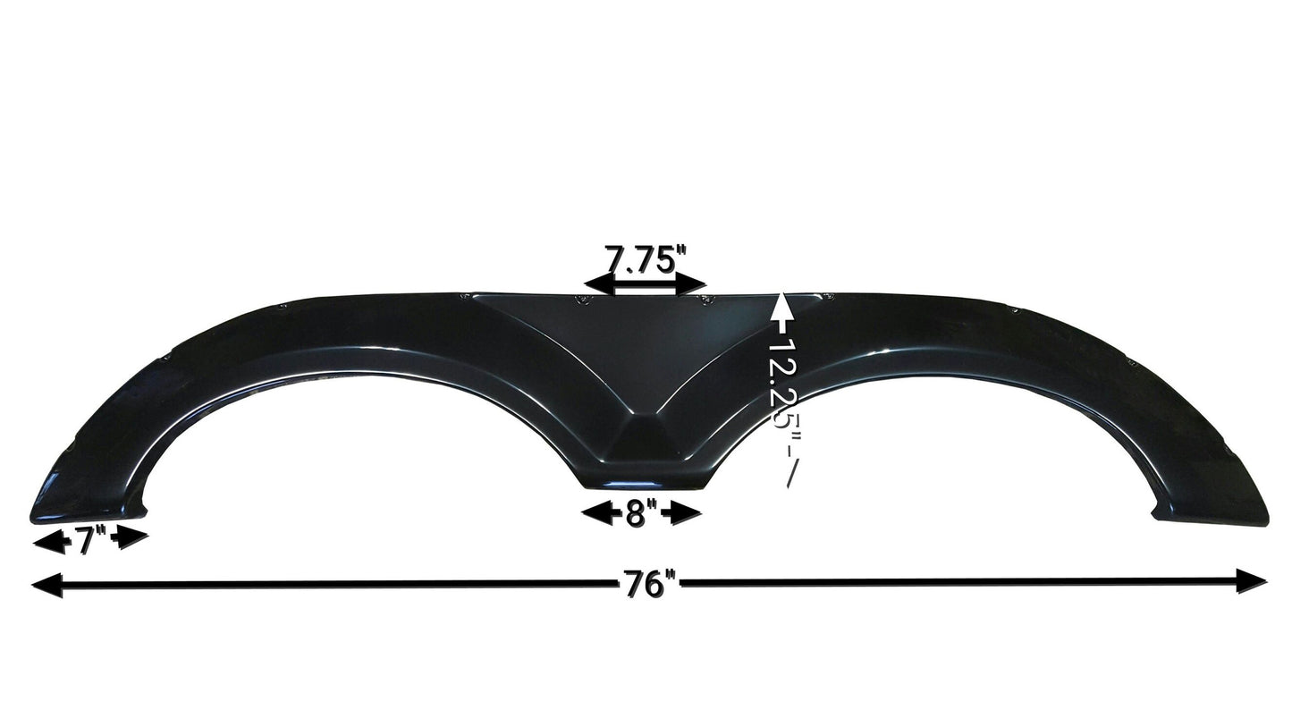 Crossroads Redwood New Fender Skirt (Black)