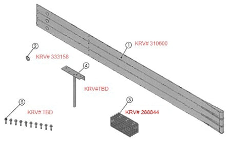 Wire Guard - Triple Kit - w/10" Post - No Plate - Flexguard