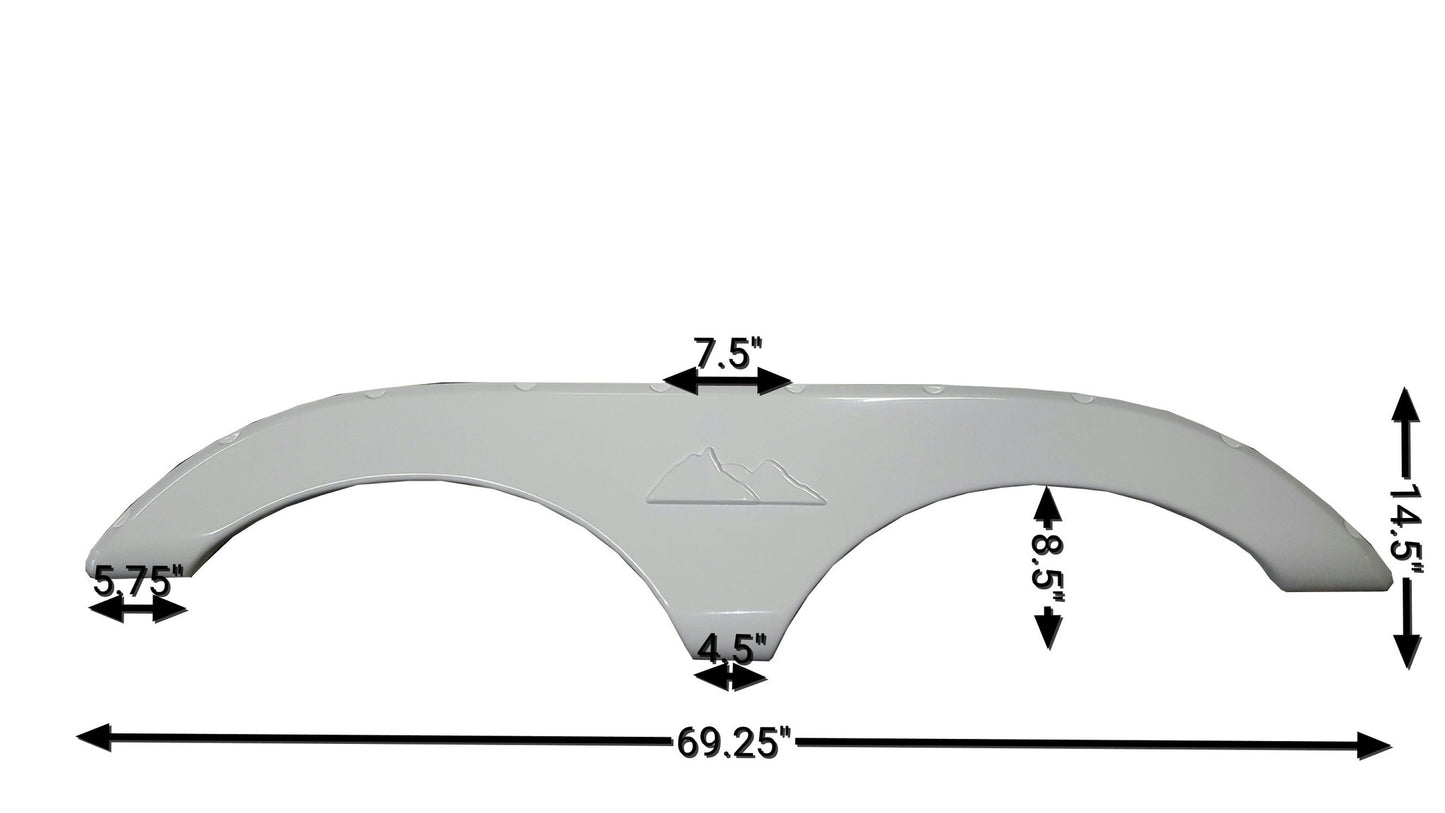 Fender - Skirt - Montana/Cougar/Laredo - White