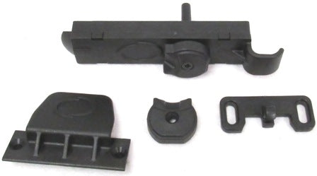 Screen - Door - Latch Complete Assembly - Blk - (LOC: 5-23) - For 2-000137-0950