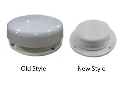 Vent - Roof - Attic Mushroom Vent Cap - White