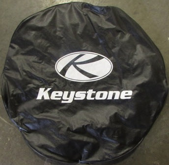 Tire - Cover - 14" - w/Logo - Black