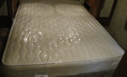 Mattress - Innerspring - 60" x 74" - 1633 - Special 1s Quilted Top - Allison Ticking