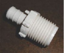 Fitting - Adapter - 1/2" Male x 1/2"B - Poly