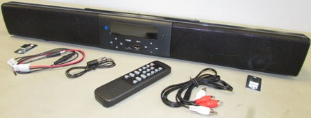 Radio - Soundbar Stereo - Connexx - 2 Zone - Audio - BT/FM/AUX/USB - Optical