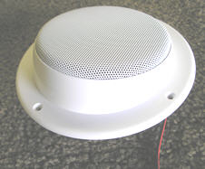 Radio - Speaker - Ceiling Mount - Satellite - White