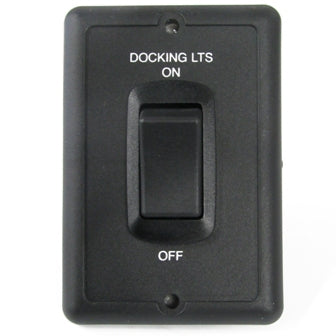 Switch - 12V - Docking Light - w/o Gasket - Black