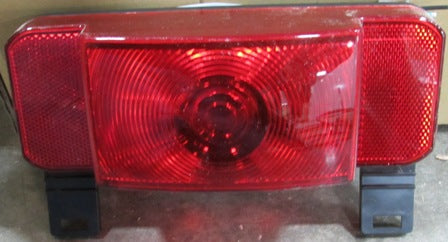 Light - Taillight - Black Base - w/License Bracket - 60 Series