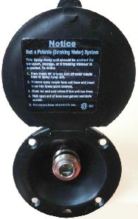 Shower- Port - Outside - Black - (20/Bx)