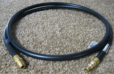 Hose - 72" - 1/4" Thermoplastic - 3/8"M. SAE x QD