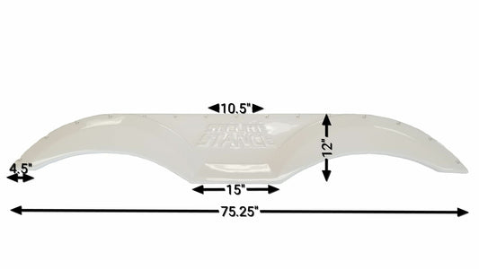 2011 Crossroads Cruiser Fender Skirt (White)