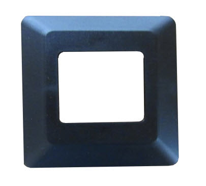 Switch - Bezel Only - 1/2G - Rectangular - Black - ABIPLA P51CK-15