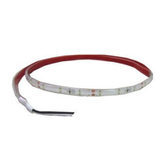Light - LED - 192" - Flex Strip - White w/Black PCB - 12" Wire Leads - AGI192BWH12