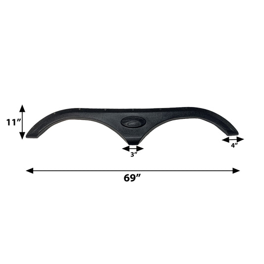 2018-2022 Crossroads Volante Fender Skirt Black