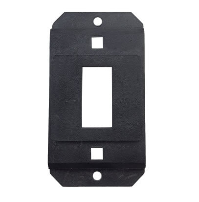 Switch - 12V - Mtg Plate Only - 1G - Black
