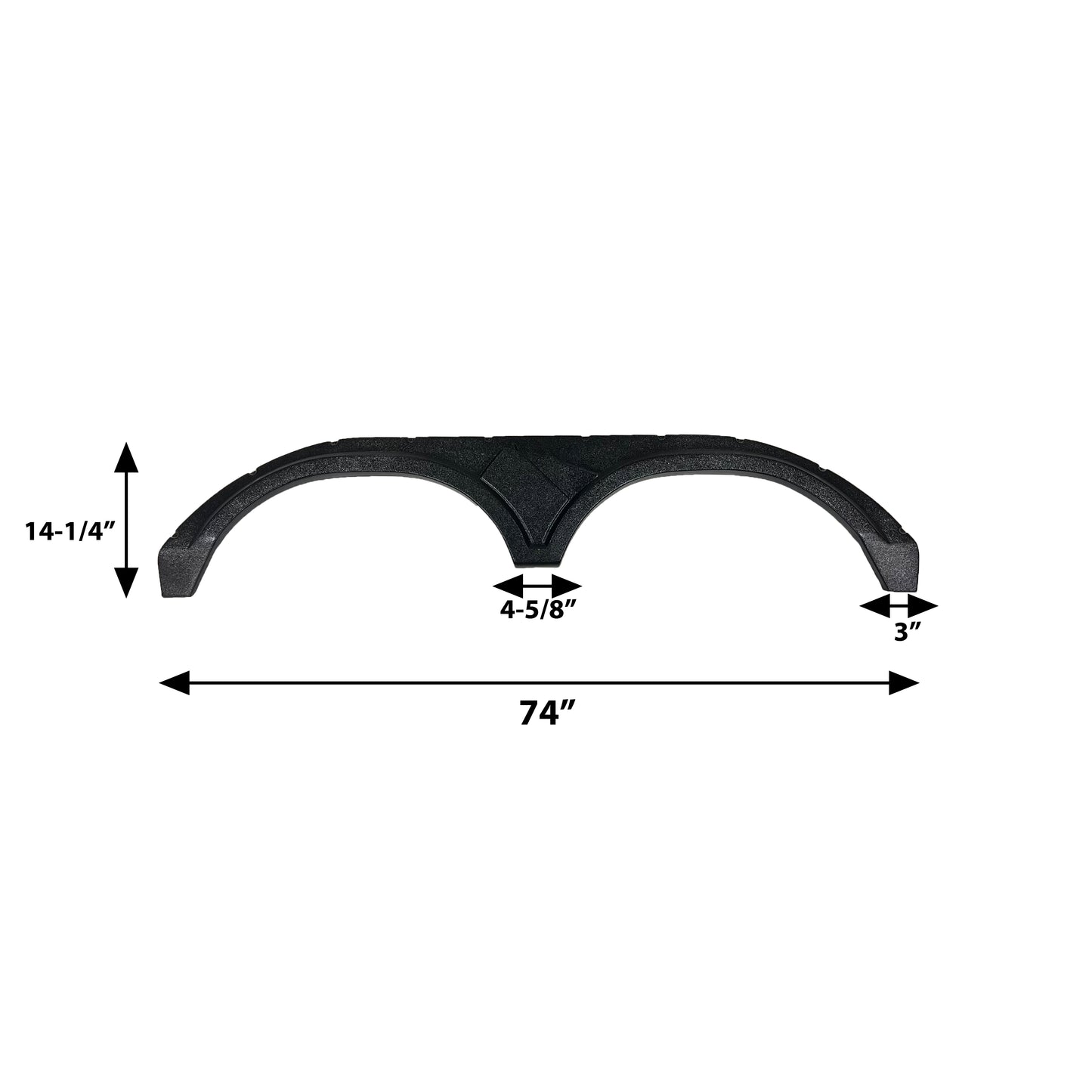 2021-2022 Keystone Montana HC Fender Skirt (Black)