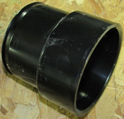 Fitting - 3" - Poly - Black - Barb Coupler