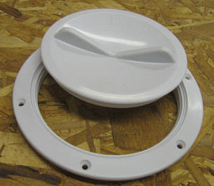 Access - EZ Handle Plate - 5" - White