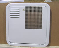 Water Heater - Door - 10/12 Gal - Flush - Polar White