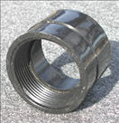 Fitting - Abs - Coupling - 1 1/2" - Hub x FPT