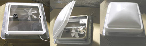 Vent - Roof - 12V - Radius - CSA Listed