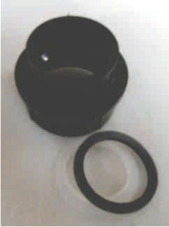 Fitting - Abs - Adapter - 1 1/2" - Swivel Strain