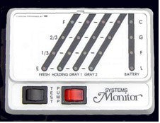 Monitor Panel - 4-tank - White
