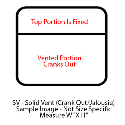 Window - 48" x 35" - SV - Grey 20 - Temp - Black Frame