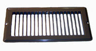 Grill - Floor Register - 4" x 10" - Brown