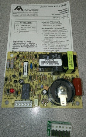 Furnace - Ignition Control Board and Adaptor Board - w/Relay - 31501 - Atwood